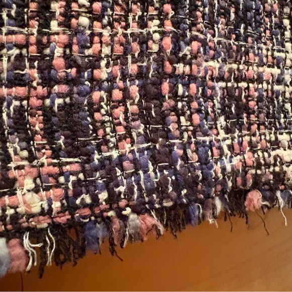 LOFT Multi-Color Mini Pencil Skirt - Picture 3 of 11